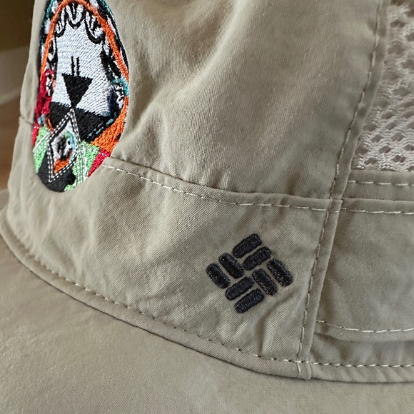 Columbia Booney Hat Unisex OS Cream Color - Picture 5 of 14